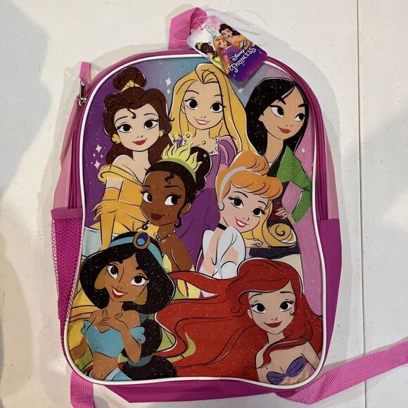 Disney Princesses Backpack - Pink - Fast Forward - Picture 1 of 3
